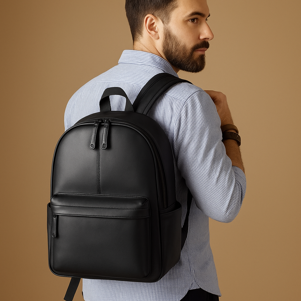 Morral de Cuero Nomad – Diseño Elegante y Espacioso 🎒 Envío Gratis