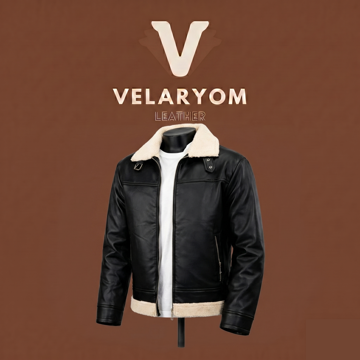 🔥 Eleva tu Estilo: Chaqueta Milmar de Cuero Sintético Premium 🔥